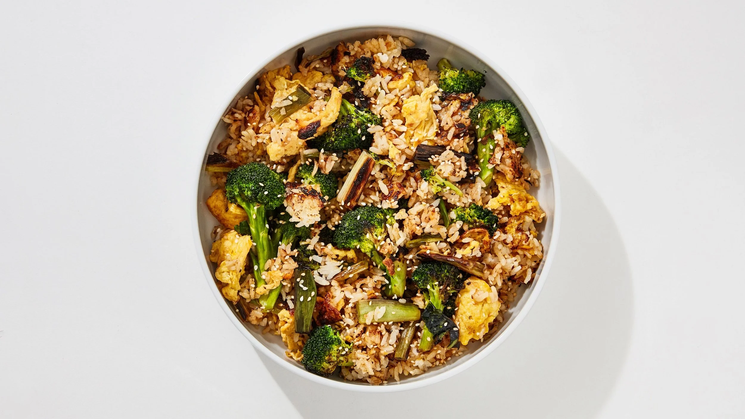 Broccoli and Egg Fried Rice