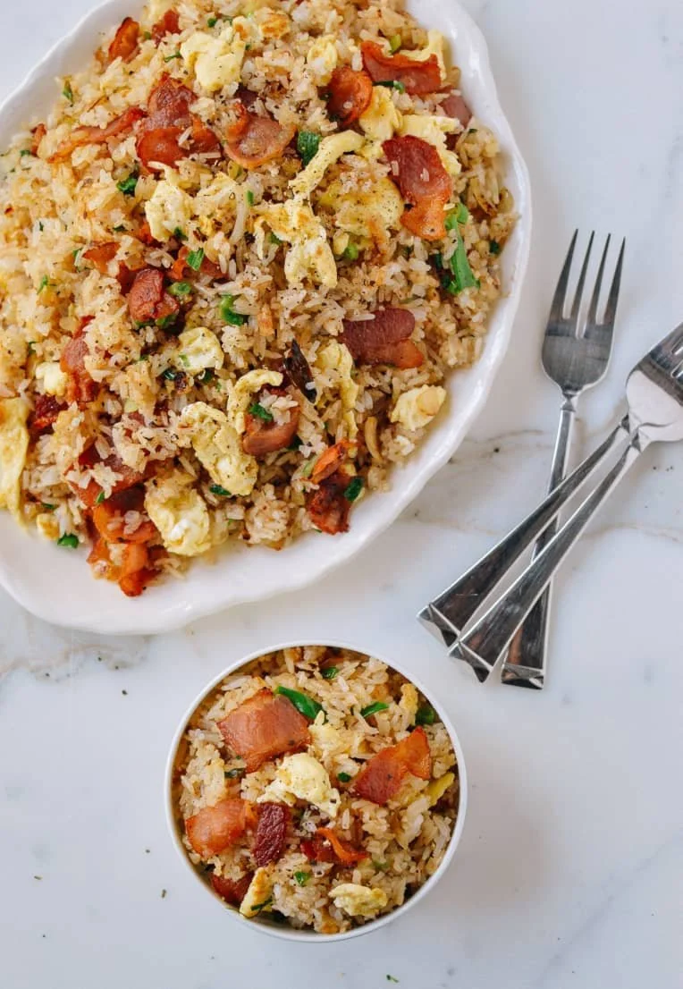 Bacon and Egg Fried Rice