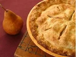 Spiced Apple and Pear Pie