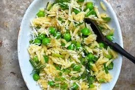 Orzo and Snap Pea Salad
