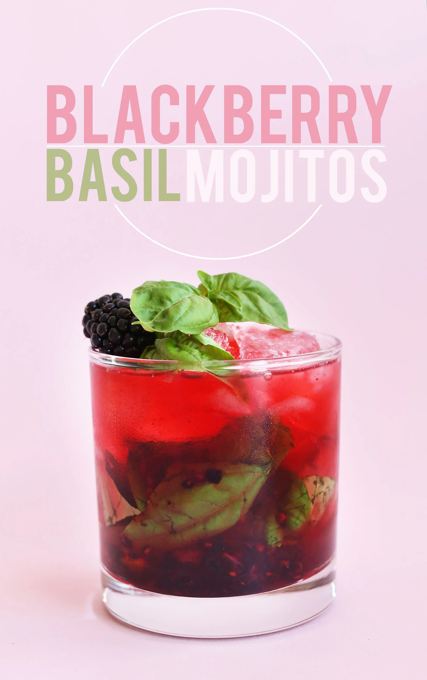 Blackberry Basil Mojito