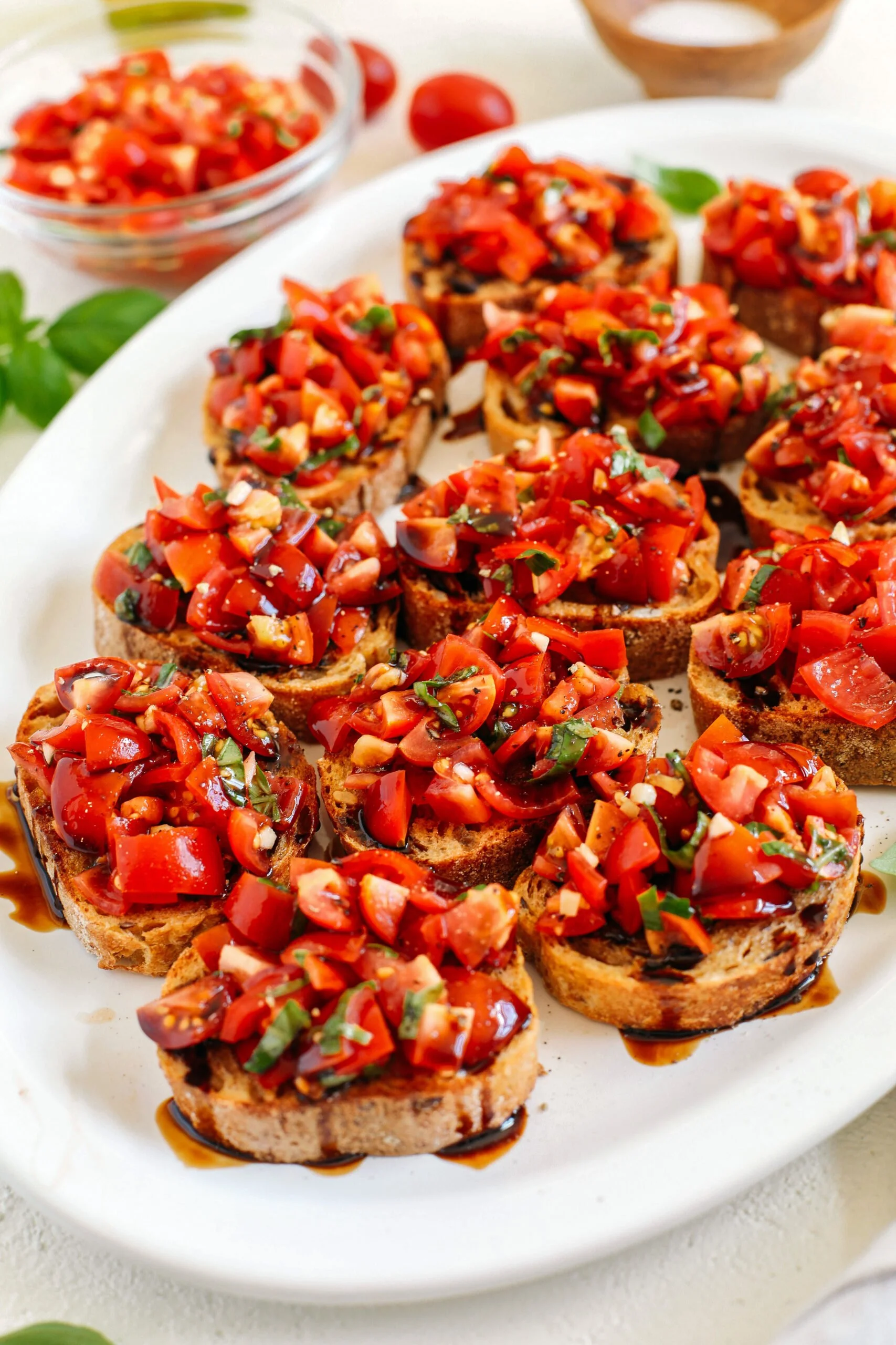 Tomato Basil Bruschetta