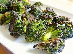 Oven Roasted Broccoli with Parmesan