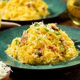 Spaghetti Squash Carbonara