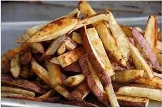 Crispy Baked White Sweet Potato Fries