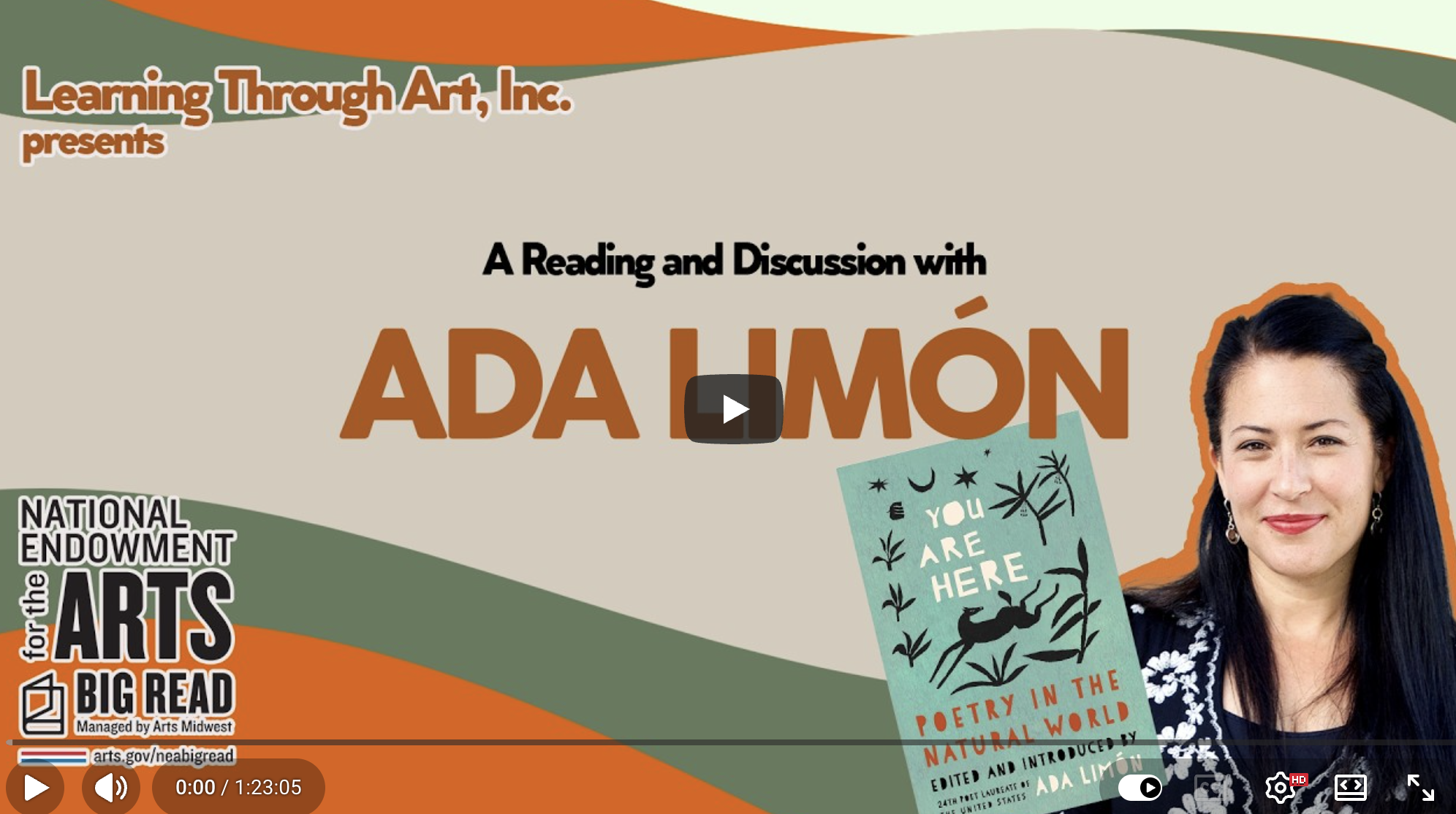 Watch Now: NEA Big Read Virtual Event Featuring U.S. Poet Laureate Ada Limón