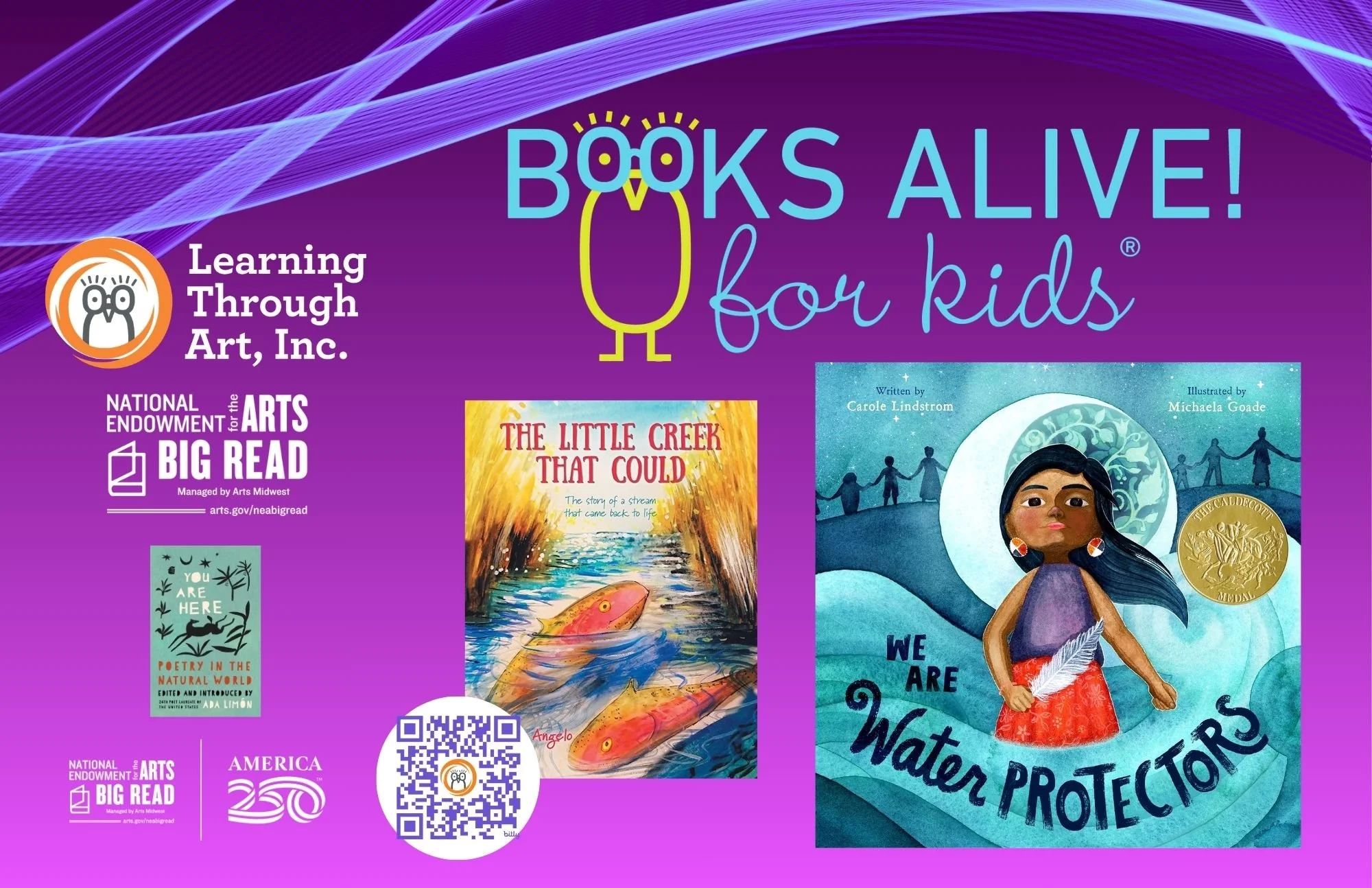 Books Alive! For Kids® & the NEA Big Read @Gamble Montessori Elementary