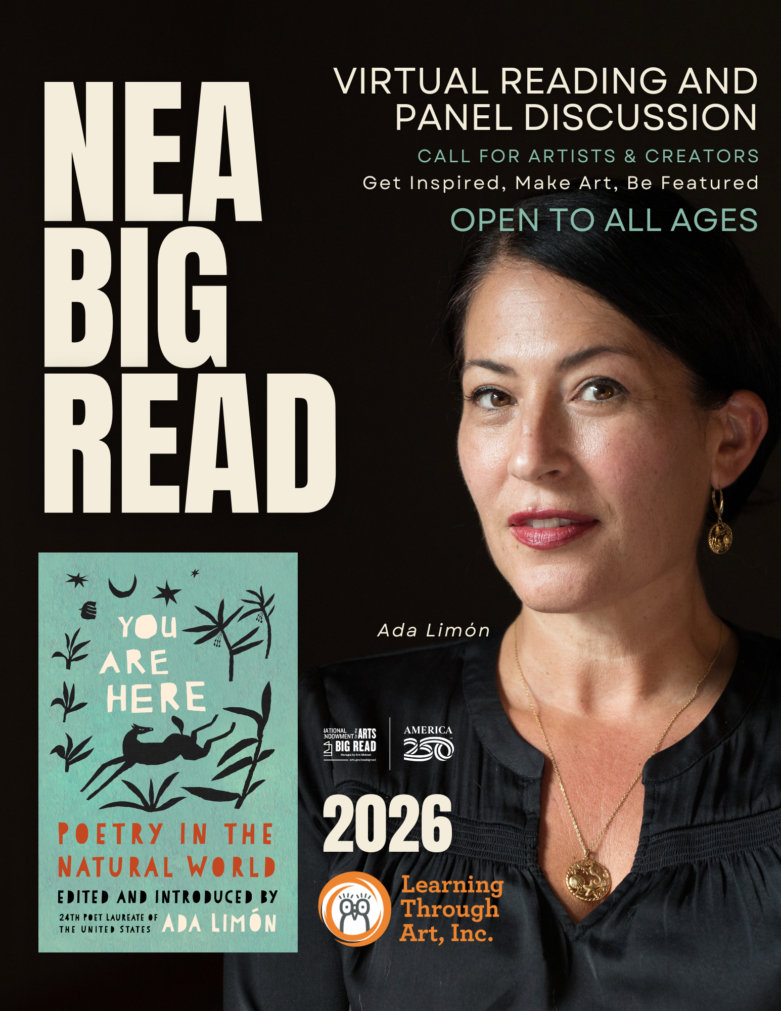 LTA and Books Alive! For Kids® with the NEA Big Read Celebration and Poetry Slam @Krohn Conservatory