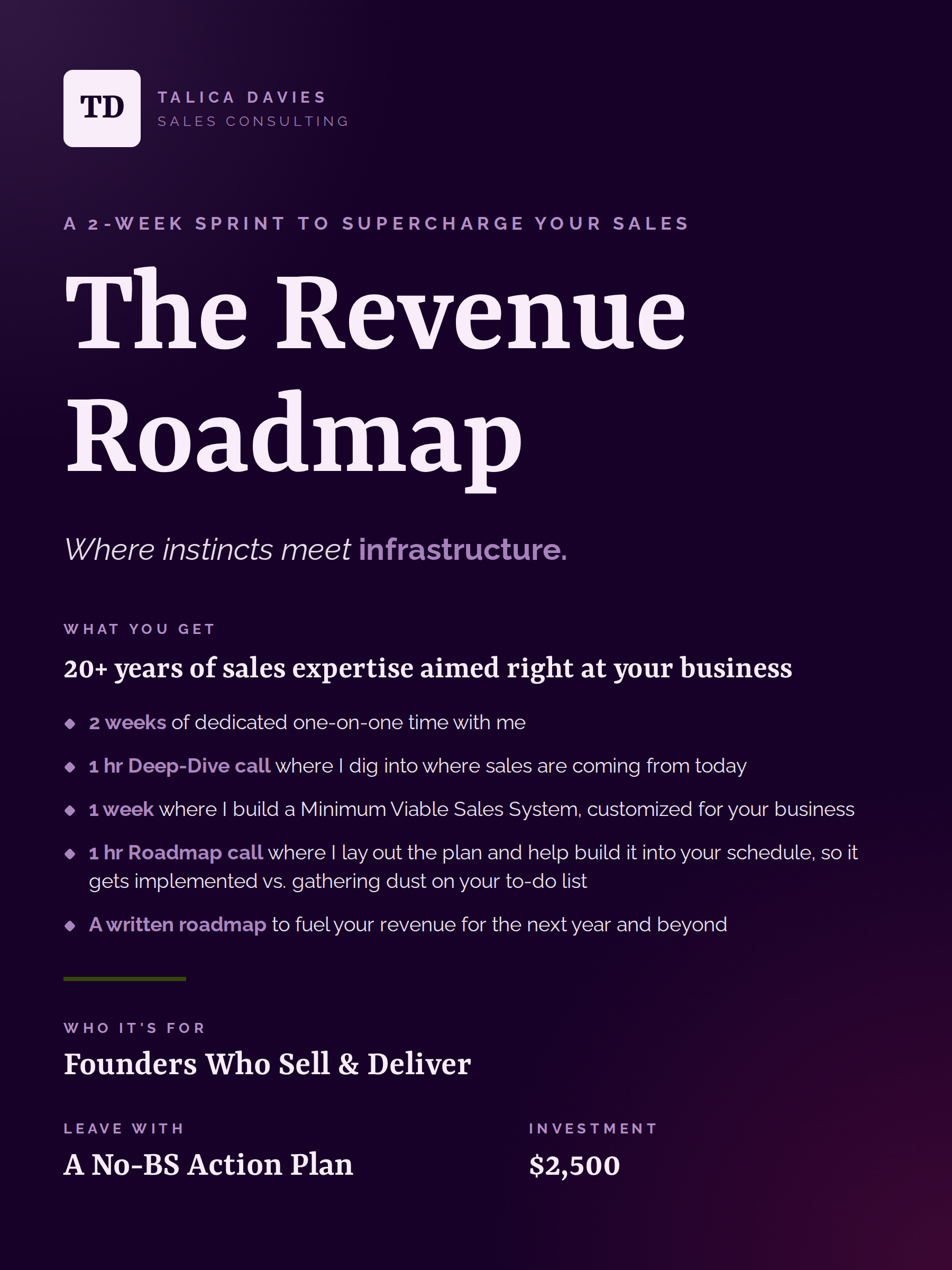 The Revenue Roadmap