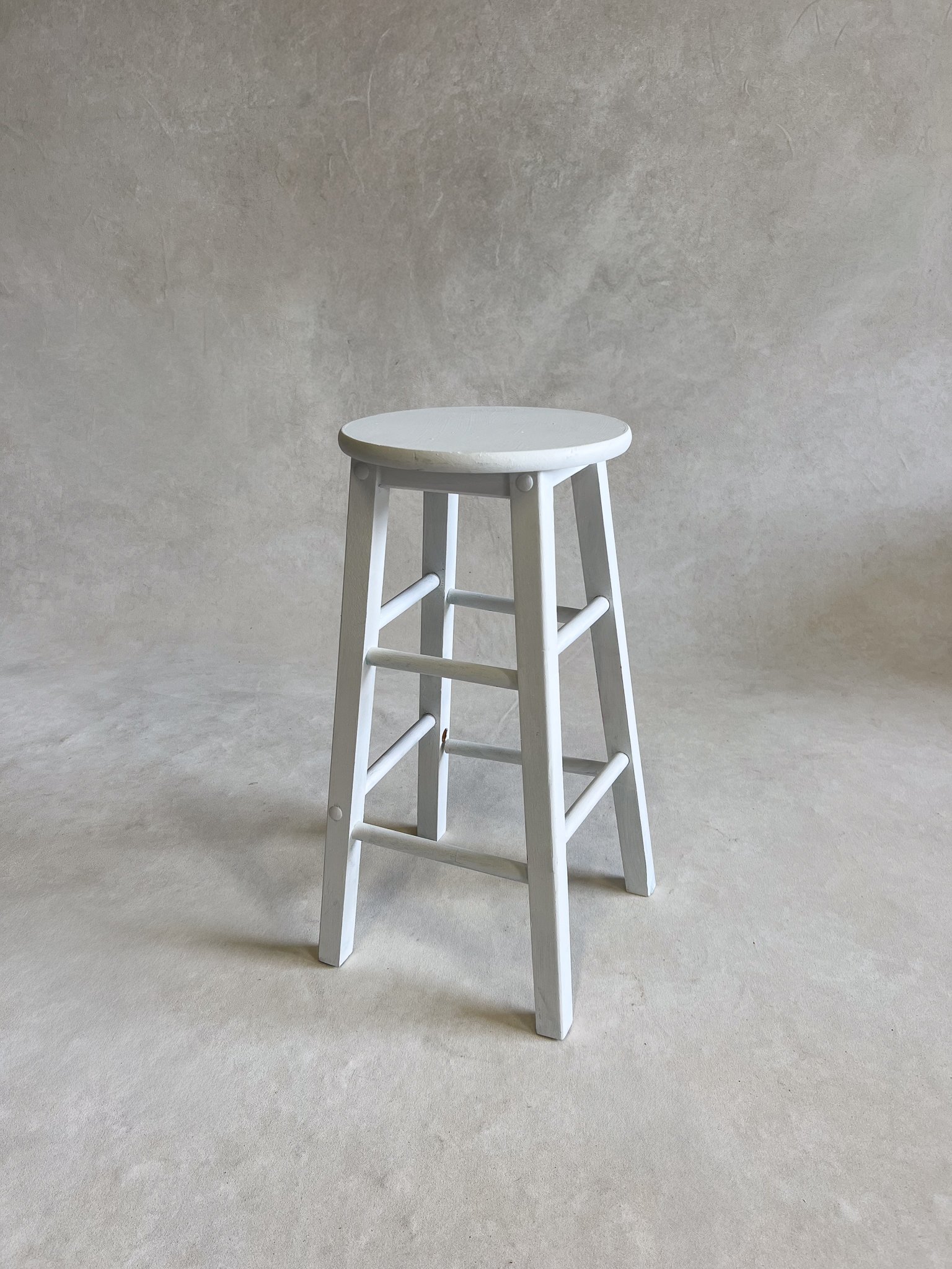 $75 White wood stool .jpg