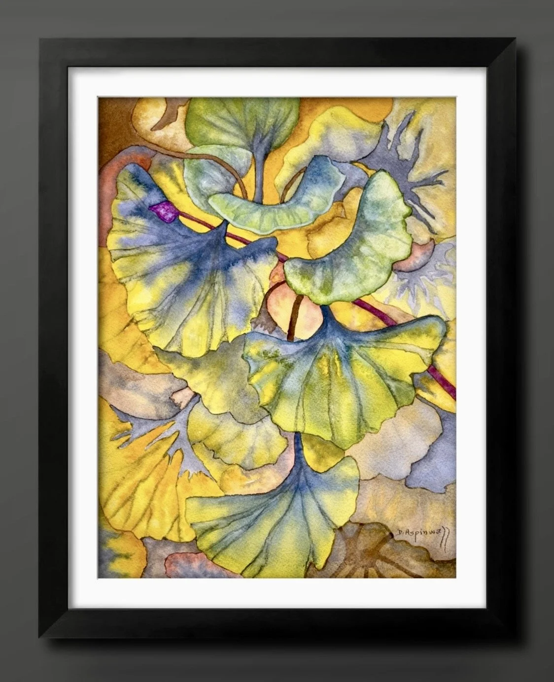 Autumn Gingko Leaves