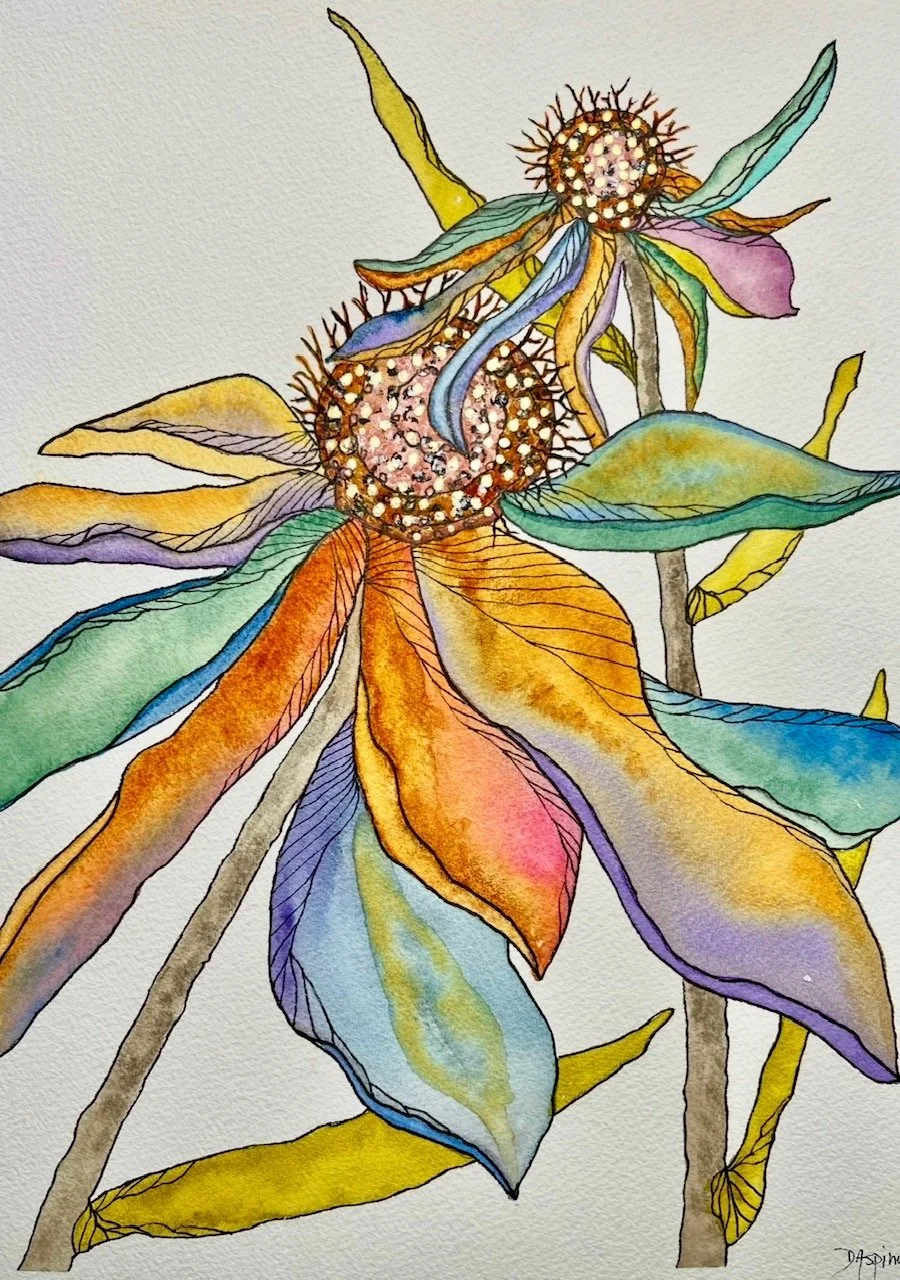 Flowing Floral - SOLD