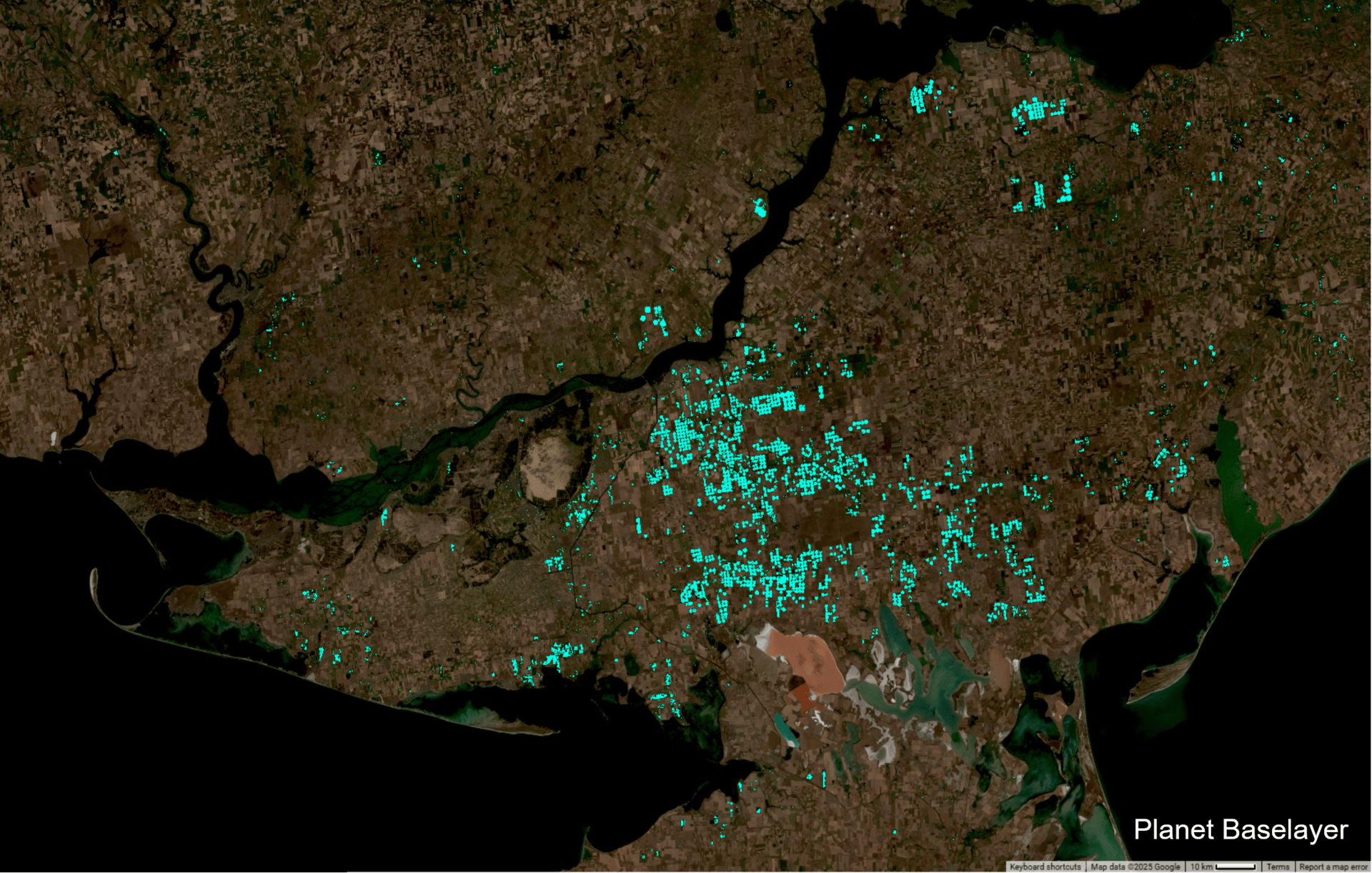 Tracking Irrigation Loss in Southern Ukraine After the Kakhovka Dam Collapse