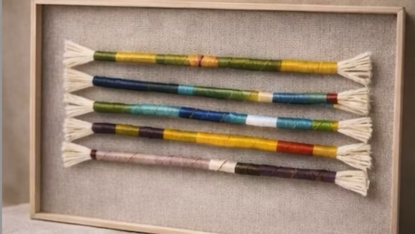 Held By Thread: A Wrapped Fiber Art Workshop 2/4