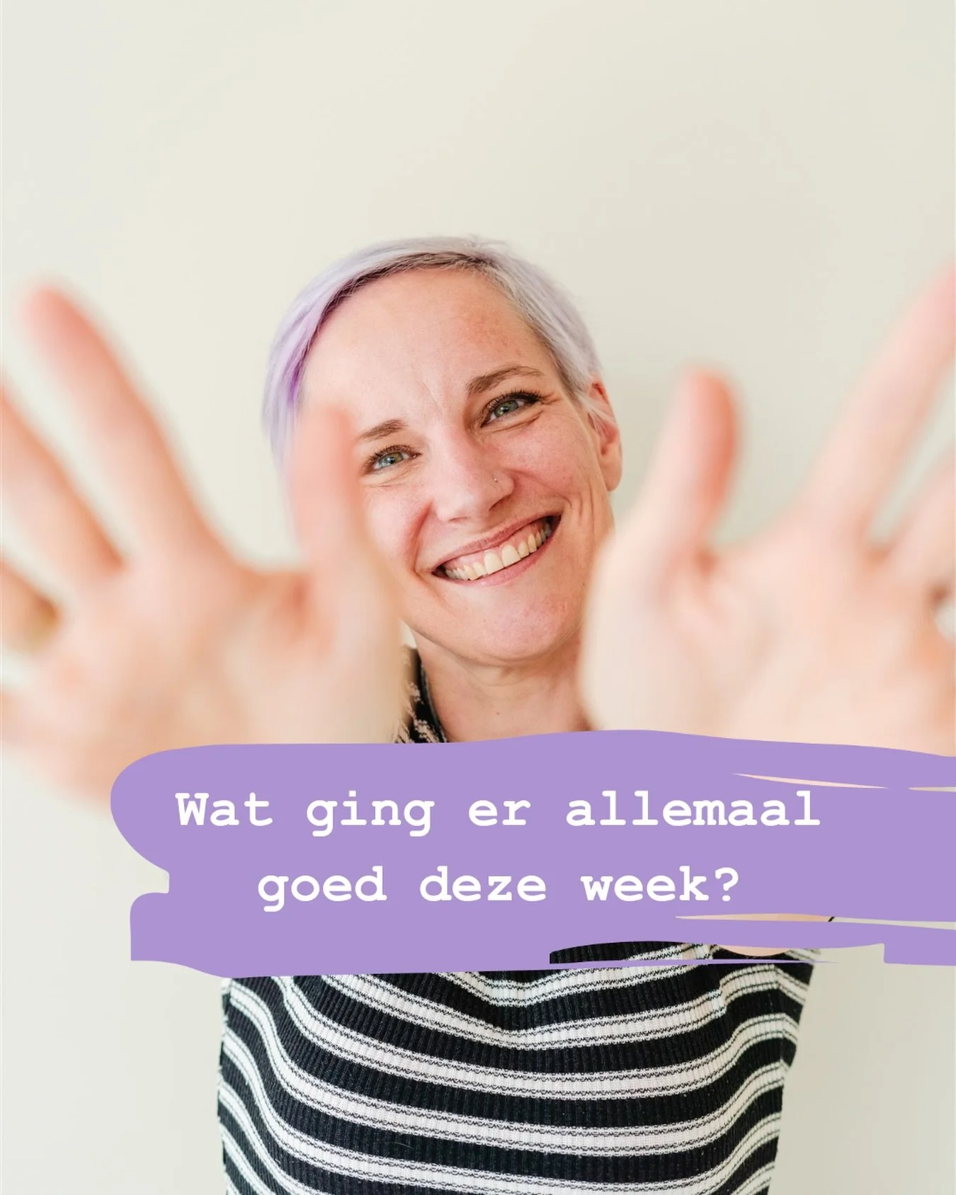 Wat ging er allemaal goed deze week?

Het is gewoon alweer vrijdag, de week vliegt voorbij...

Als ik terugkijk op mijn week merk ik vaak de neiging om te denken aan de dingen die (nog) niet gelukt zijn of mis zijn gegaan. Dit zie ik ook bij de onder