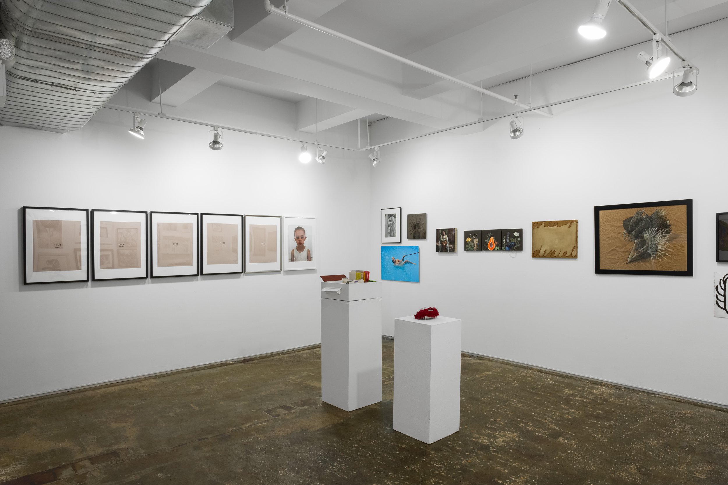 Exhibition view at A.I.R. Gallery for the exhibition "CURRENTS", 2018