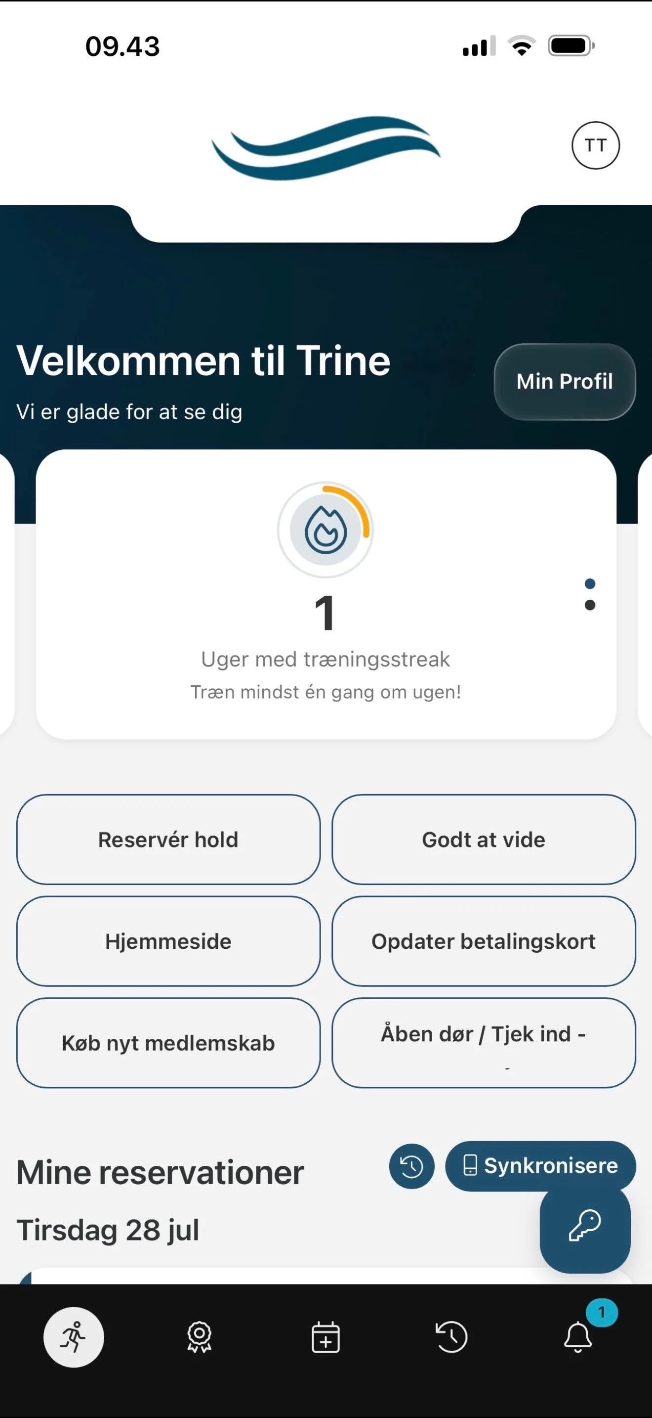 Ny app til holdbooking og døradgang: Wondr