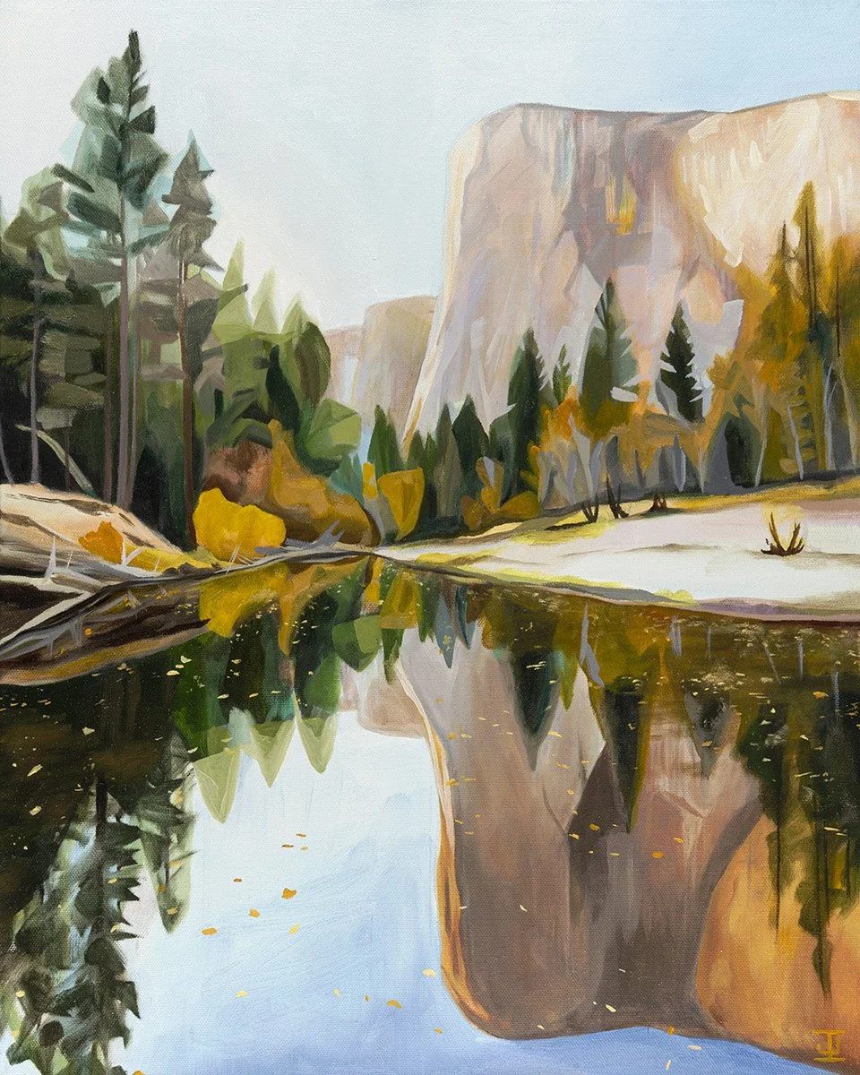 Yosemite // Oil on Stretched Canvas // 16x20" // $400