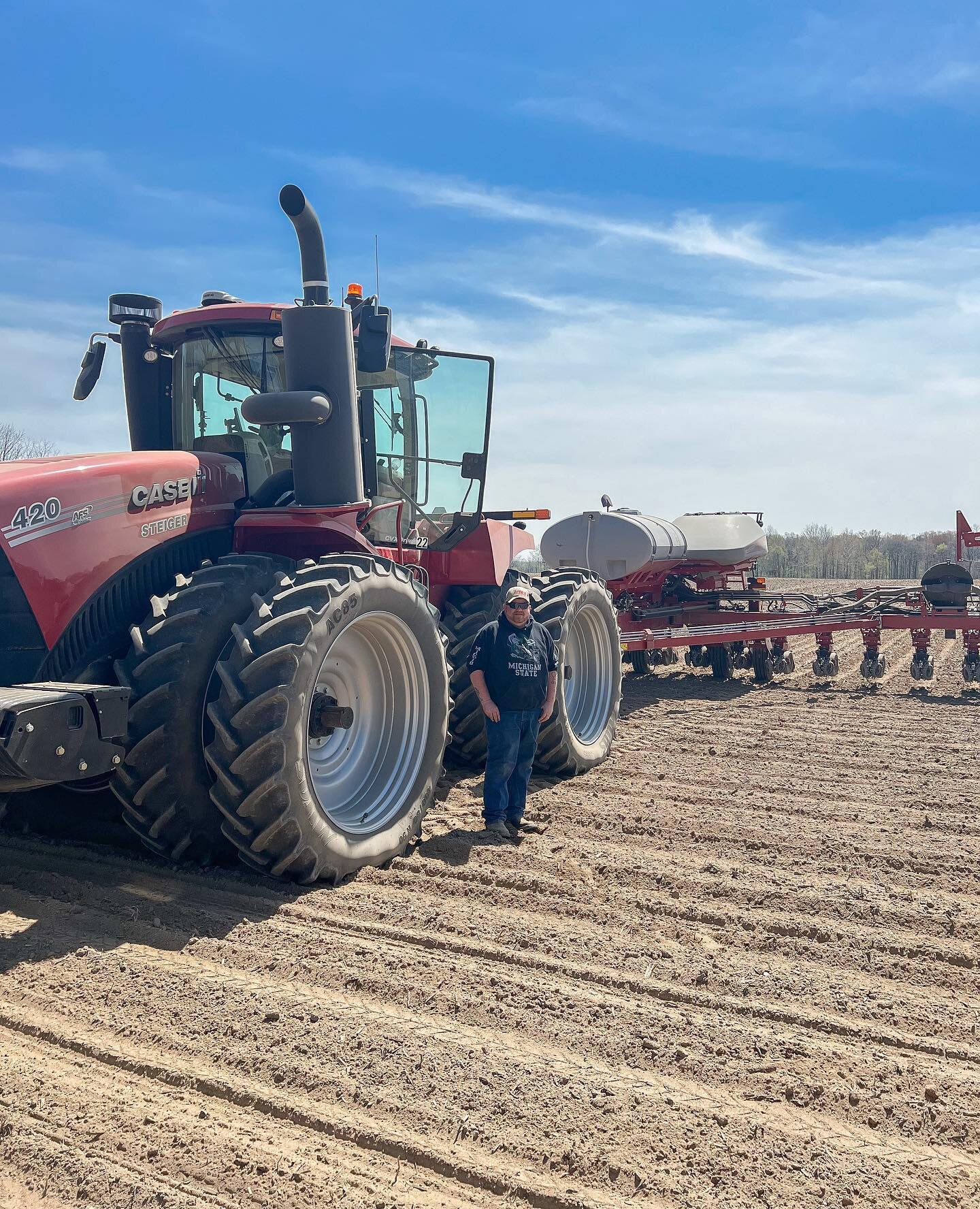 It&rsquo;s time to plant some soybeans!
This is Mort, one of our planting &amp; harvest specialists. If he&rsquo;s not busy working the ground, you can find him cleaning up our fence rows with the excavator. He joined our team over 11 years ago and w