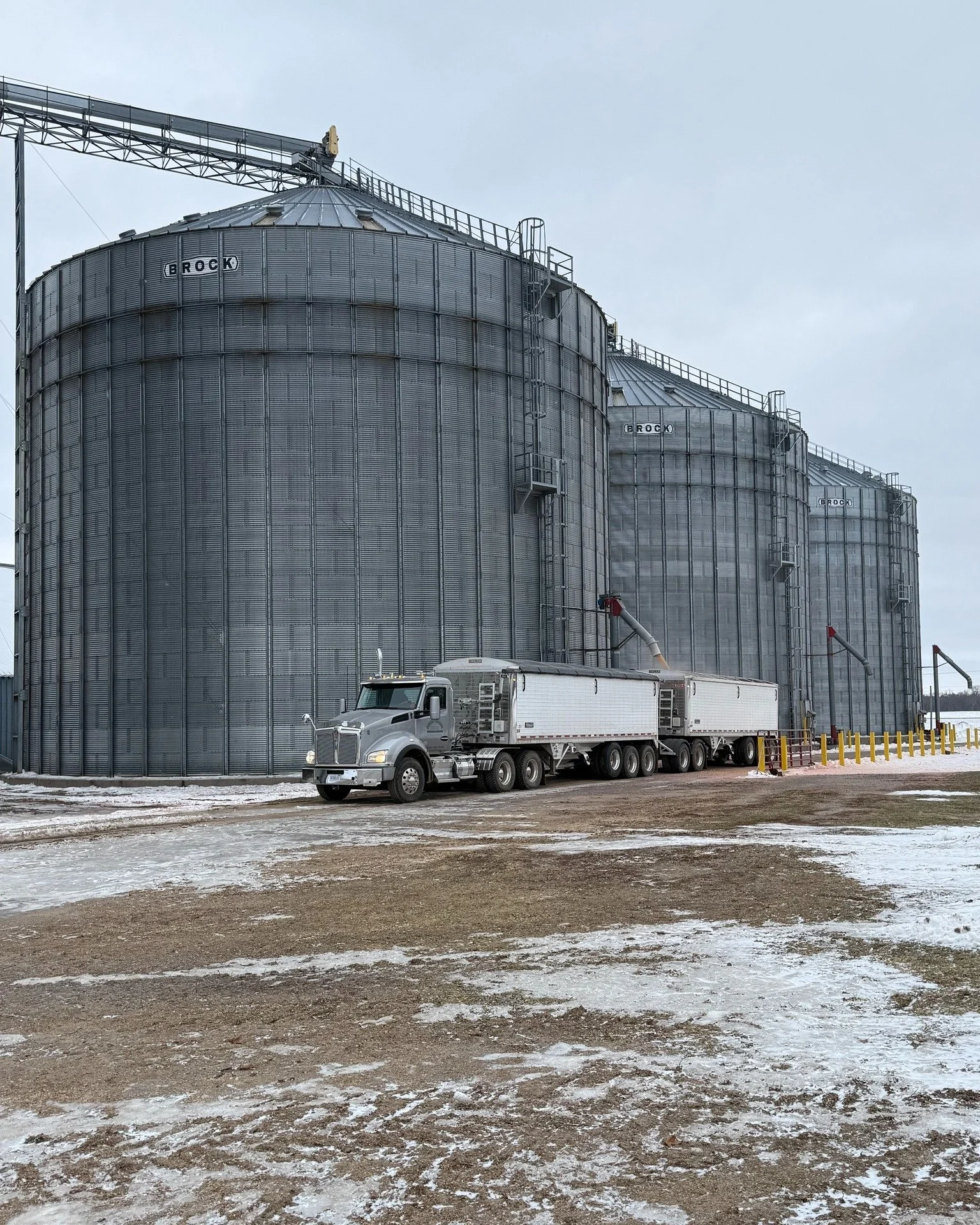 From spring planting to fall harvest to winter grain hauling, every season has its role 🌱🍂⛄