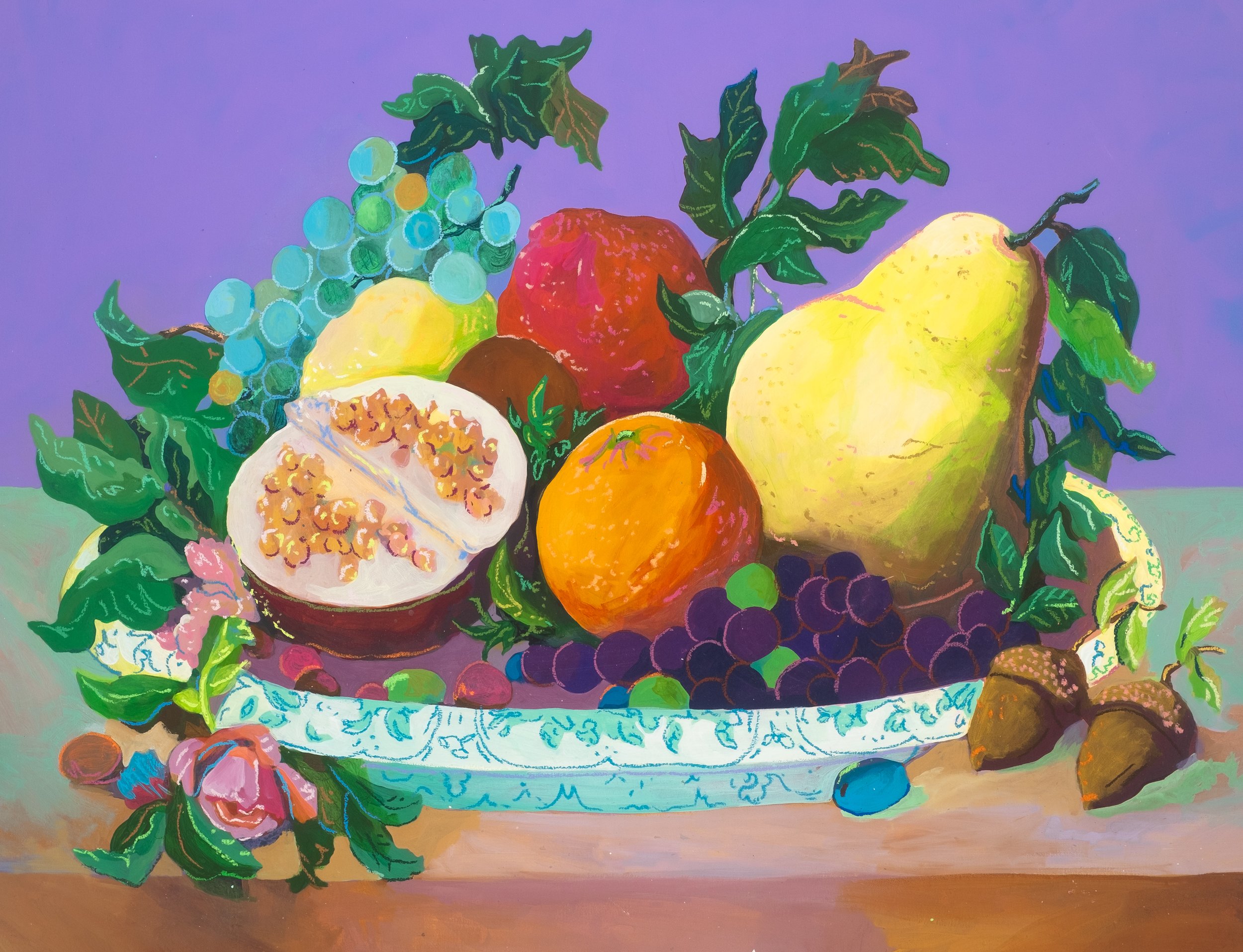 Pomegranate Still Life