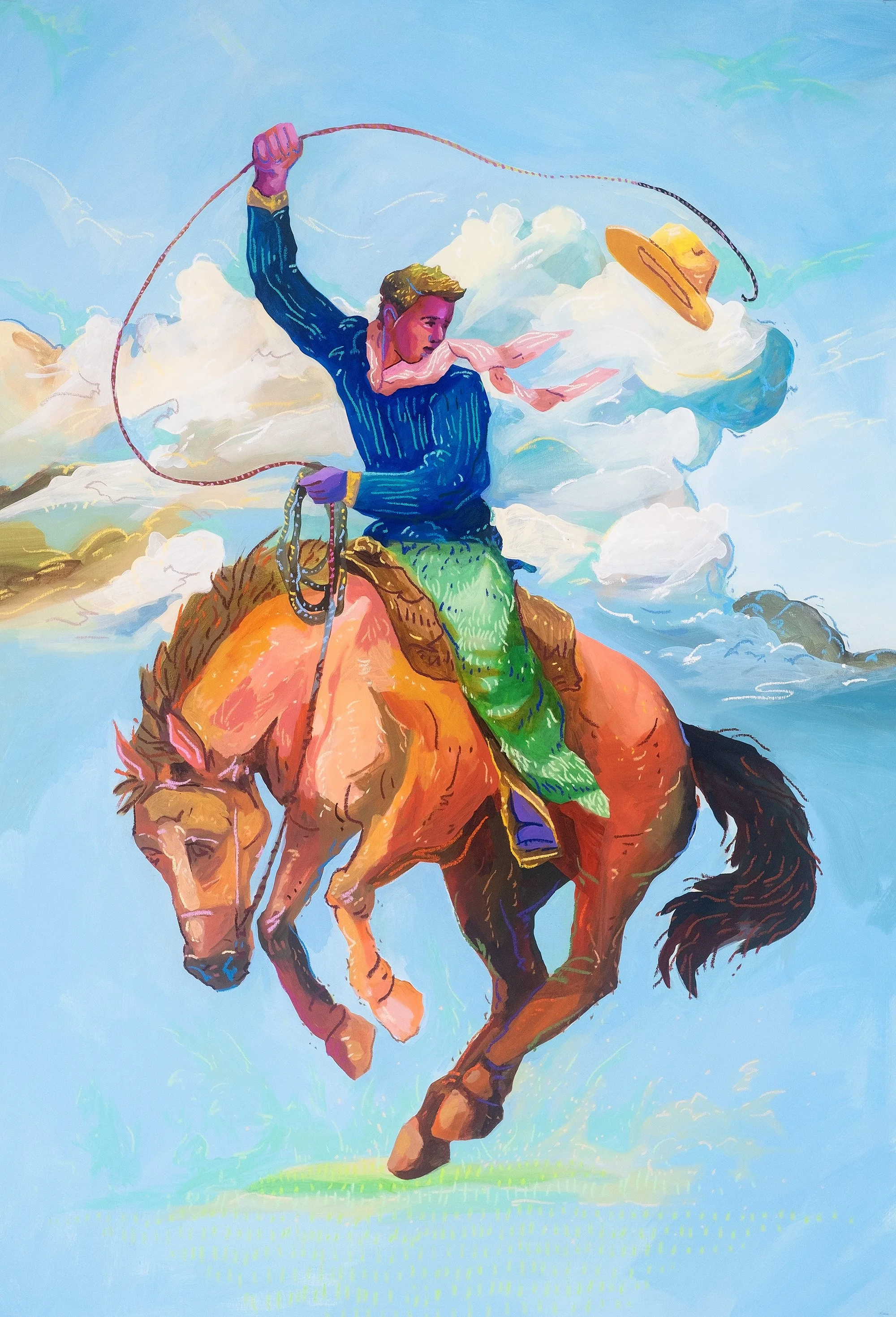 Sky Blue Bronc