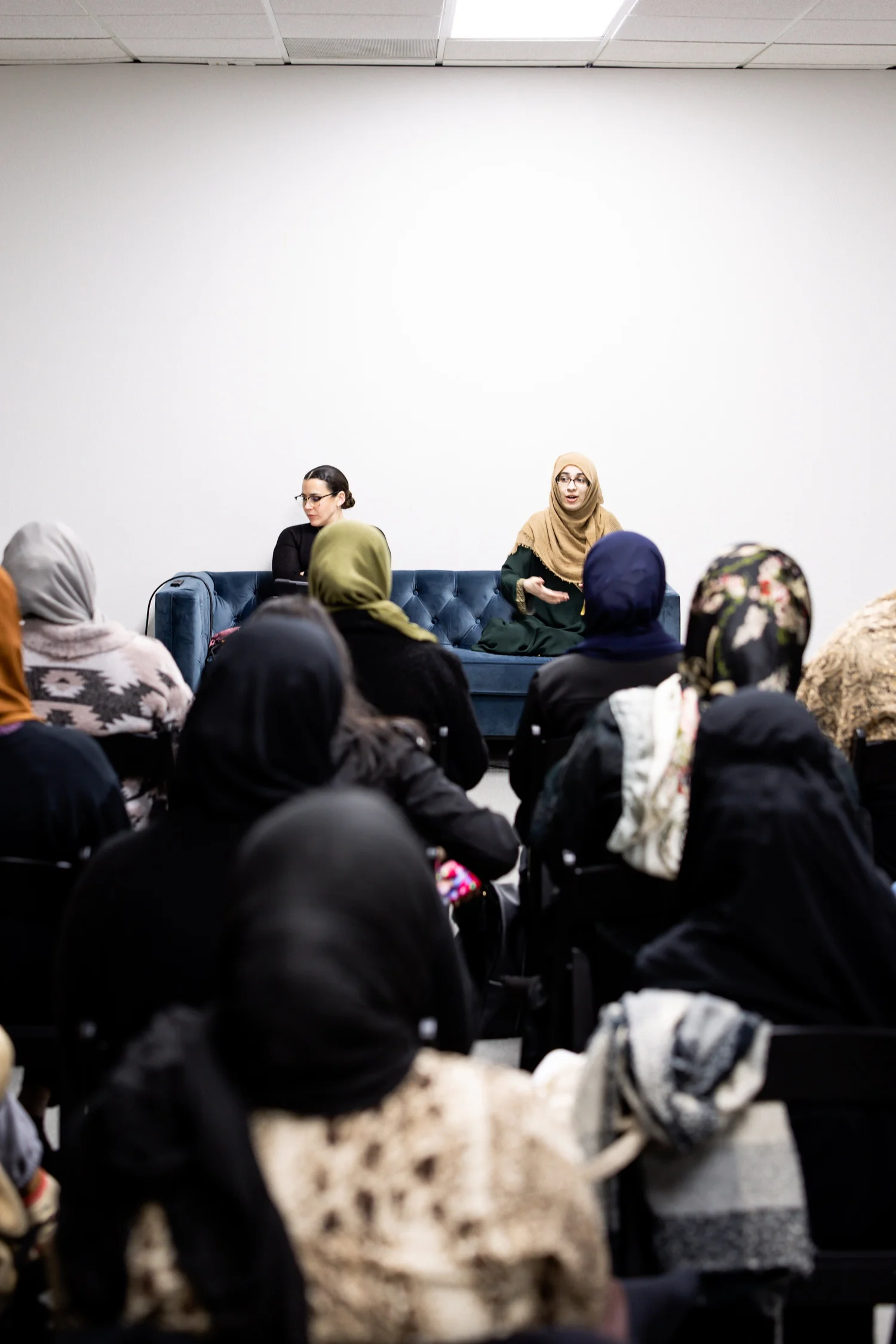 Aalimah Sarah teaching at EmpowHer