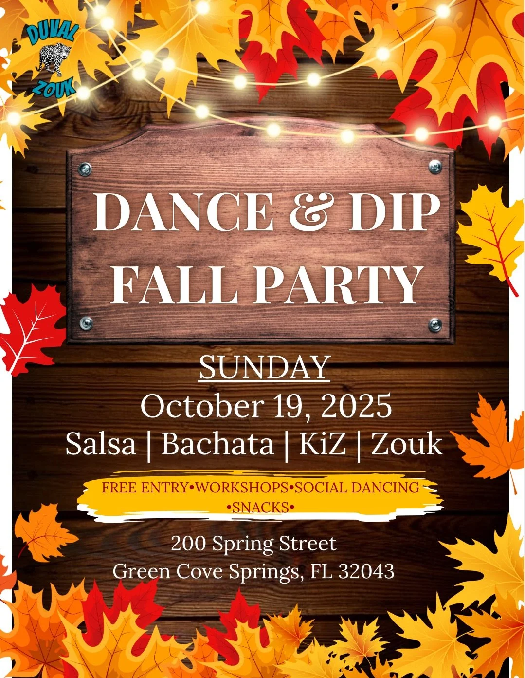 Dance And Dive: Fall Edition