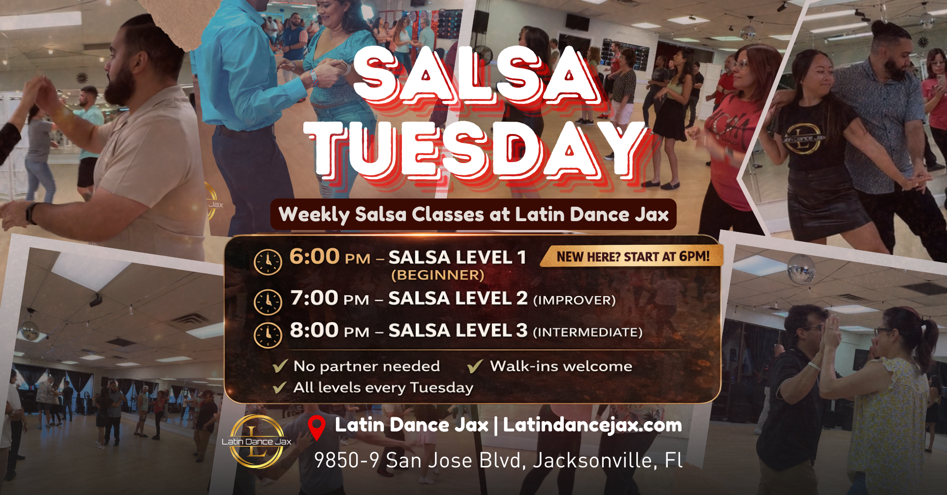 Salsa Tuesdays - Group Classes