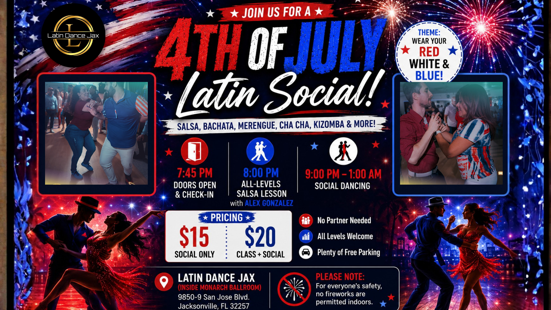 4th of July - Latin Dance Social