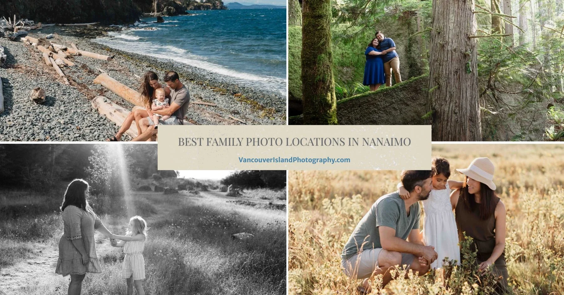 The Best Family Photo Locations in Nanaimo