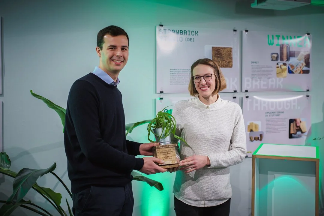 StrawBrick gewinnt die European GROUNDBREAKERS Challenge