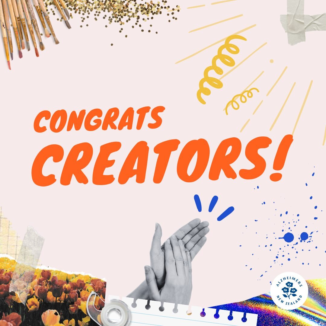 With less than a week until Create for Dementia ends (😭), we wanted to give a massive shout out to all our Creators! Your mahi has helped us raise over $27K so far! A special mention to the following Creators who have all absolutely smashed their ow