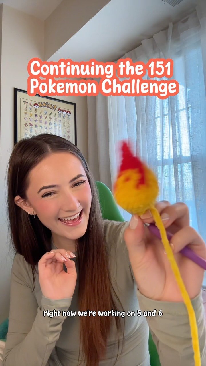 Continuing the 151 Crochet Pokémon Challenge with a Charmeleon update! I crocheted his tail, belly and his other thigh. I even made some assembly progress! :) Stay tuned for more updates bc I’m SO CLOSE to finishing them and they’l
