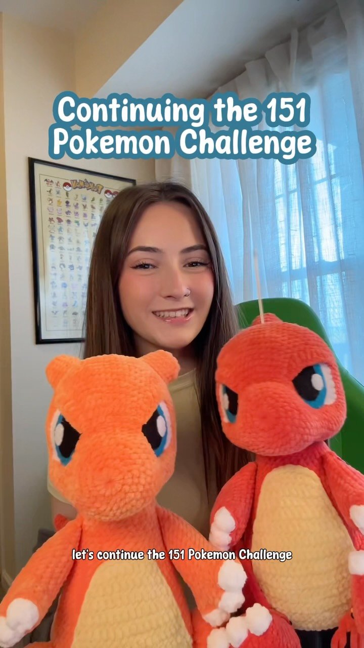 Ummm did we just finish Charmeleon? It was NOT clocking to me that the arms were the last thing I needed to sew on! CAN YOU BELIEVE IT
#crochet #crochetersofinstagram #crocheter #crochetersoftheworld #crochetlove #crochetlover #crochetlovers #amigur