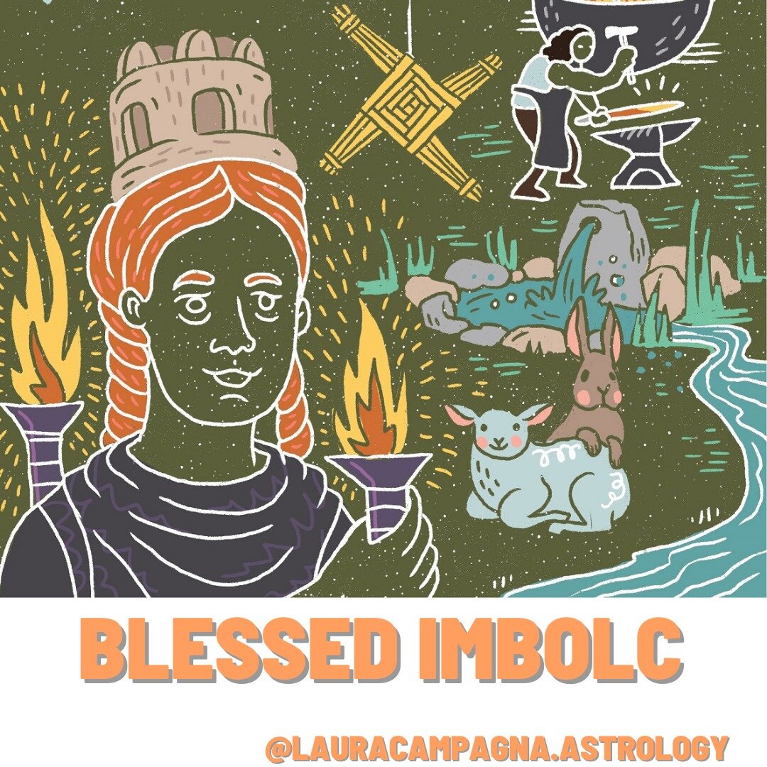 Blessed Imbolc, witches! 

The cross-quarter festival on Feb 1-2, at the peak of Aquarius season, marks the midway point to the Vernal Equinox in the Northern Hemisphere. 

Imbolc, also known as Candlemas, celebrates the start of the return to life. 