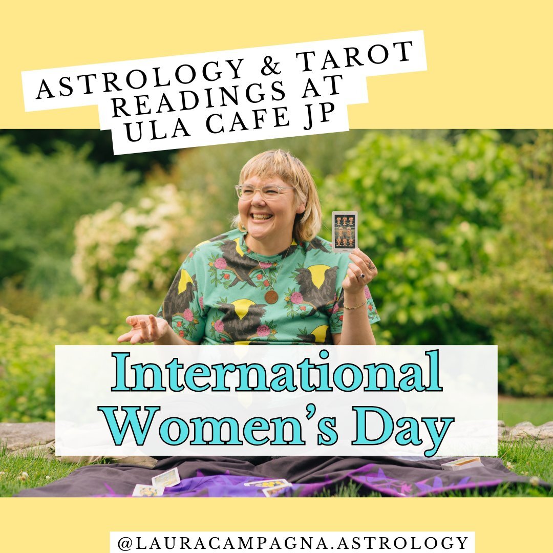 Join me at @ulacafe and get a free tarot reading on International Women's Day on March 8th from 6-8PM to celebrate the official book release of WANDER WOMAN written by local author and travel entrepreneur Beth Santos @maximumbeth 

You won&rsquo;t wa