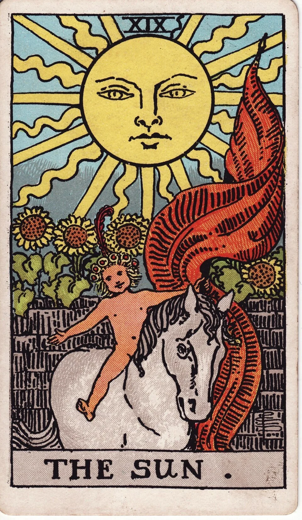 Tarot Major Arcana XIX The Sun