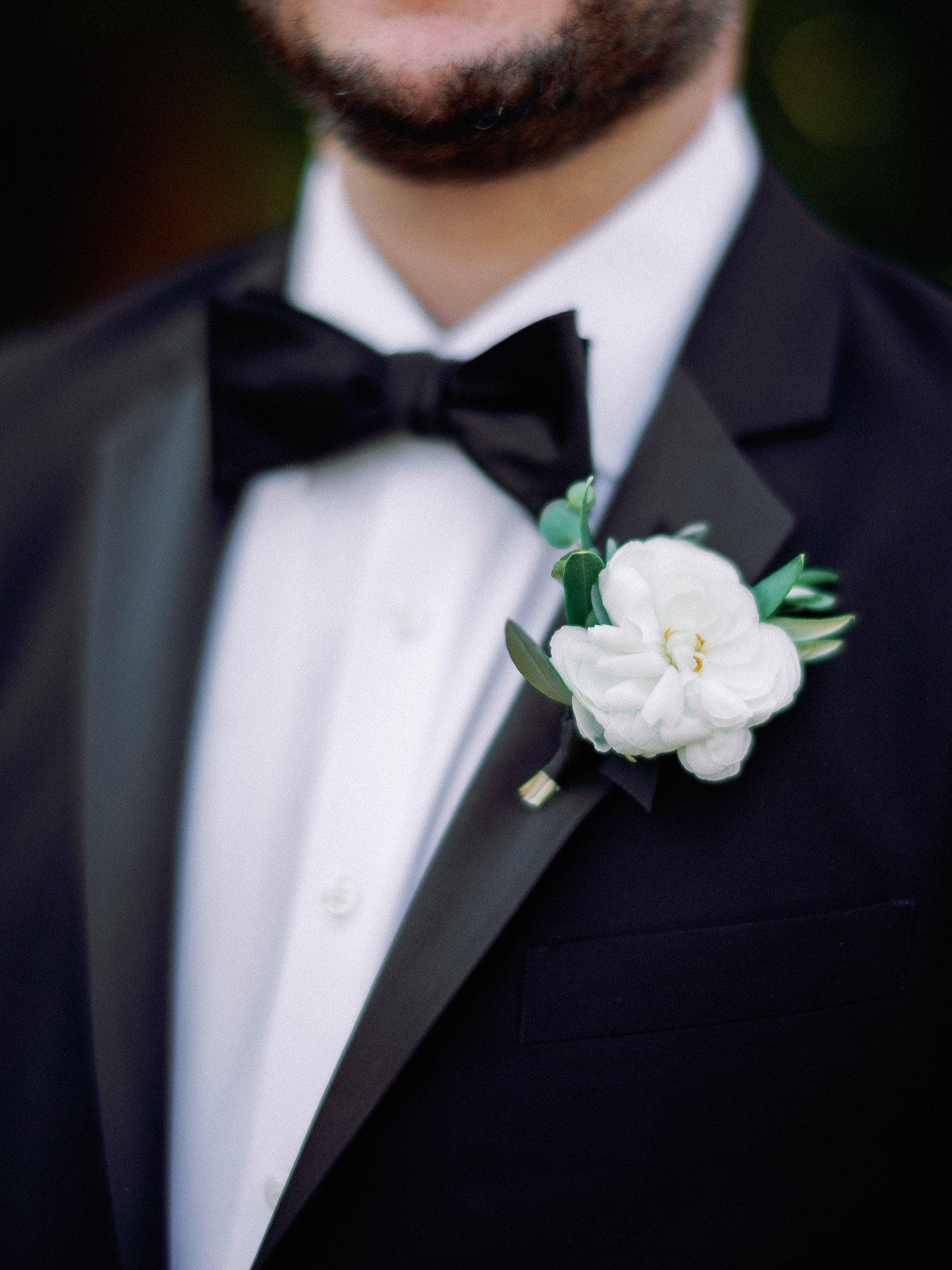 grooms bout at destination wedding in the chicago botanic gardens