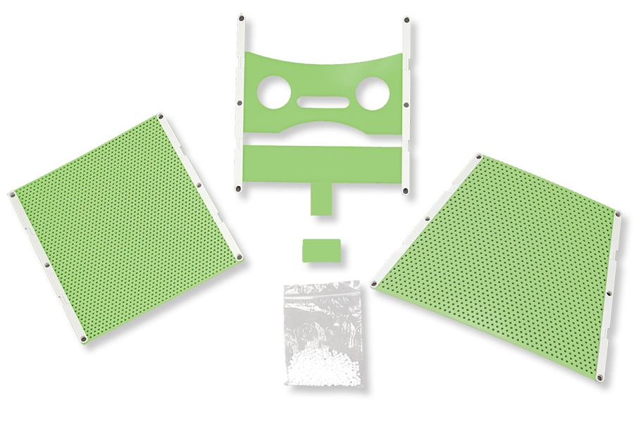 RG408-4AC Klarity Stereotactic thermoplastic mask for radiation therapy