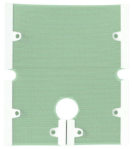 RDMG-401-324201 Klarity Aquamarine™ O-type 6-point Pelvic Mask for radiation therapy