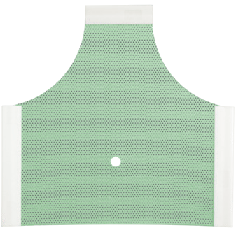 RDMG-105-242201 Klarity Aquamarine™ O-type 3-point Head Mask for radiation therapy