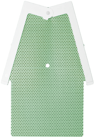 RMG-ELN-242201. Klarity Aquamarine™ E-type Extended Head Mask for radiation therapy