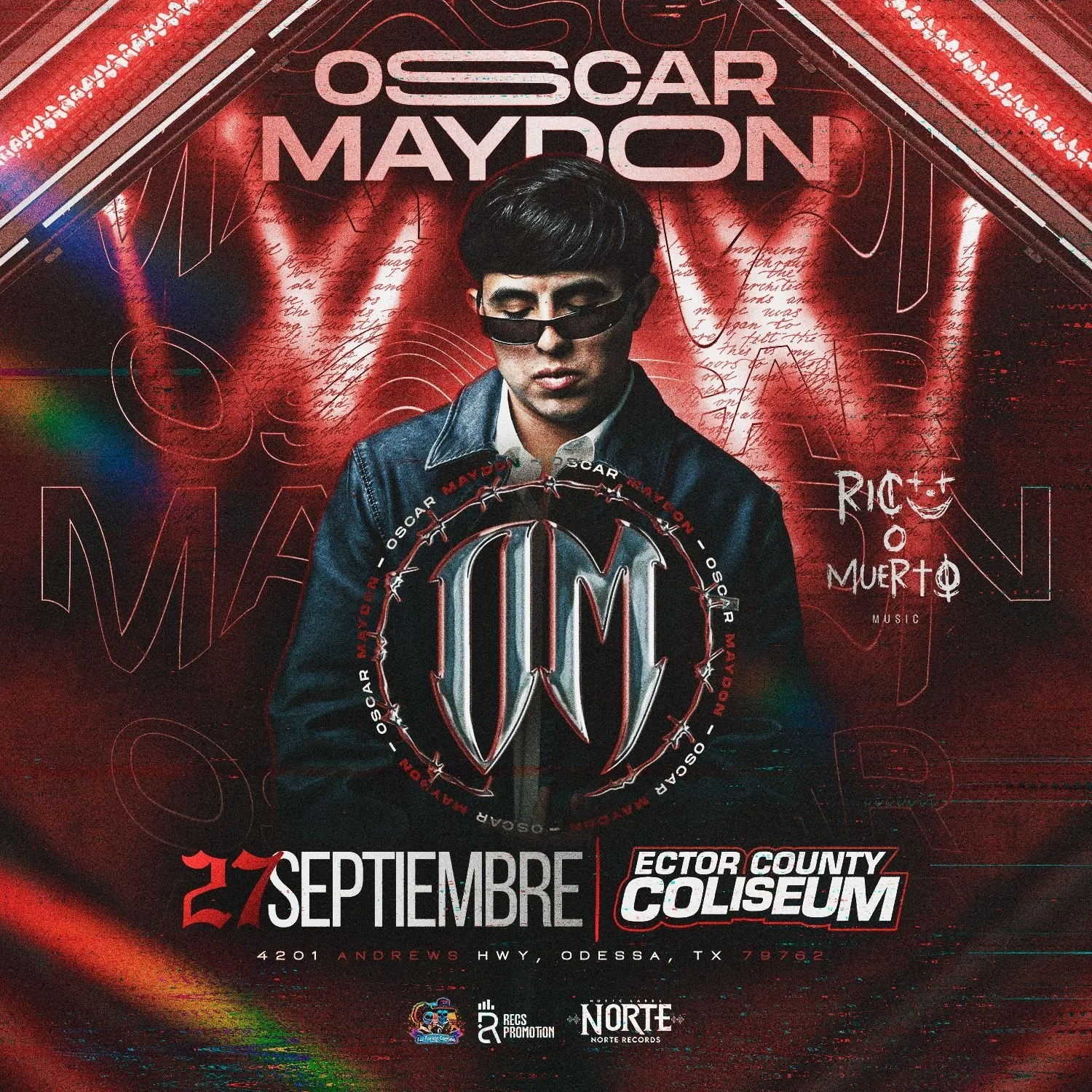 Oscar Maydon in concert - Rico O Muerto Tour
