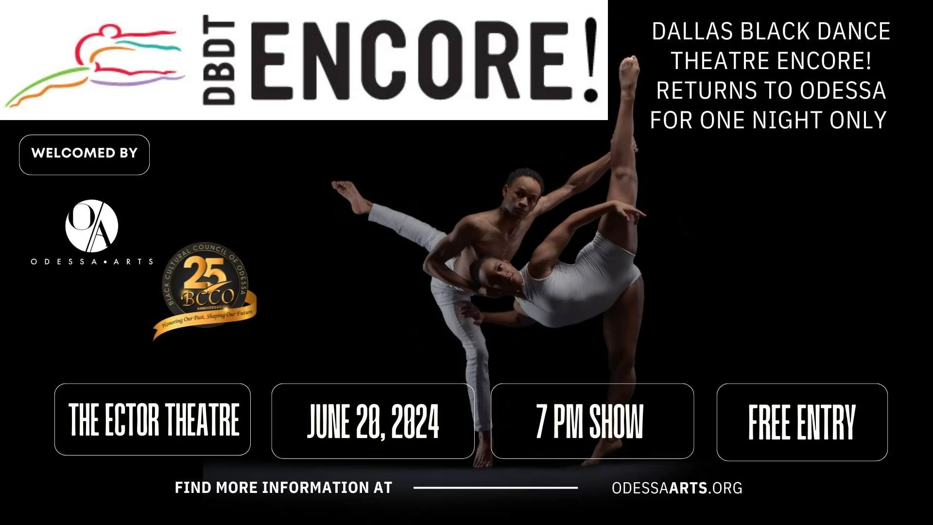 Dallas Black Dance Theatre Encore!