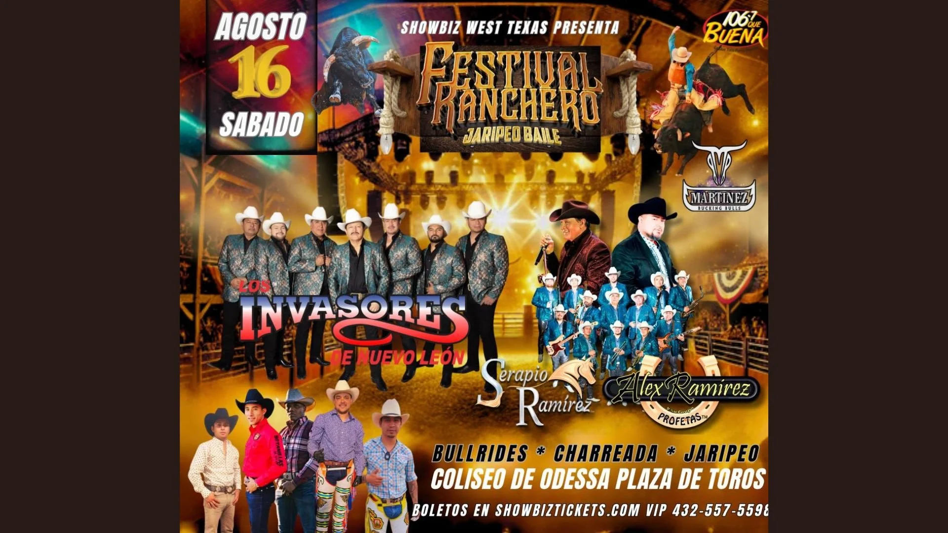 Festival Ranchero – Jaripeo Baile