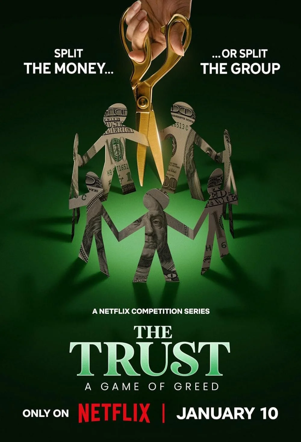 The Trust, a Game of Greed