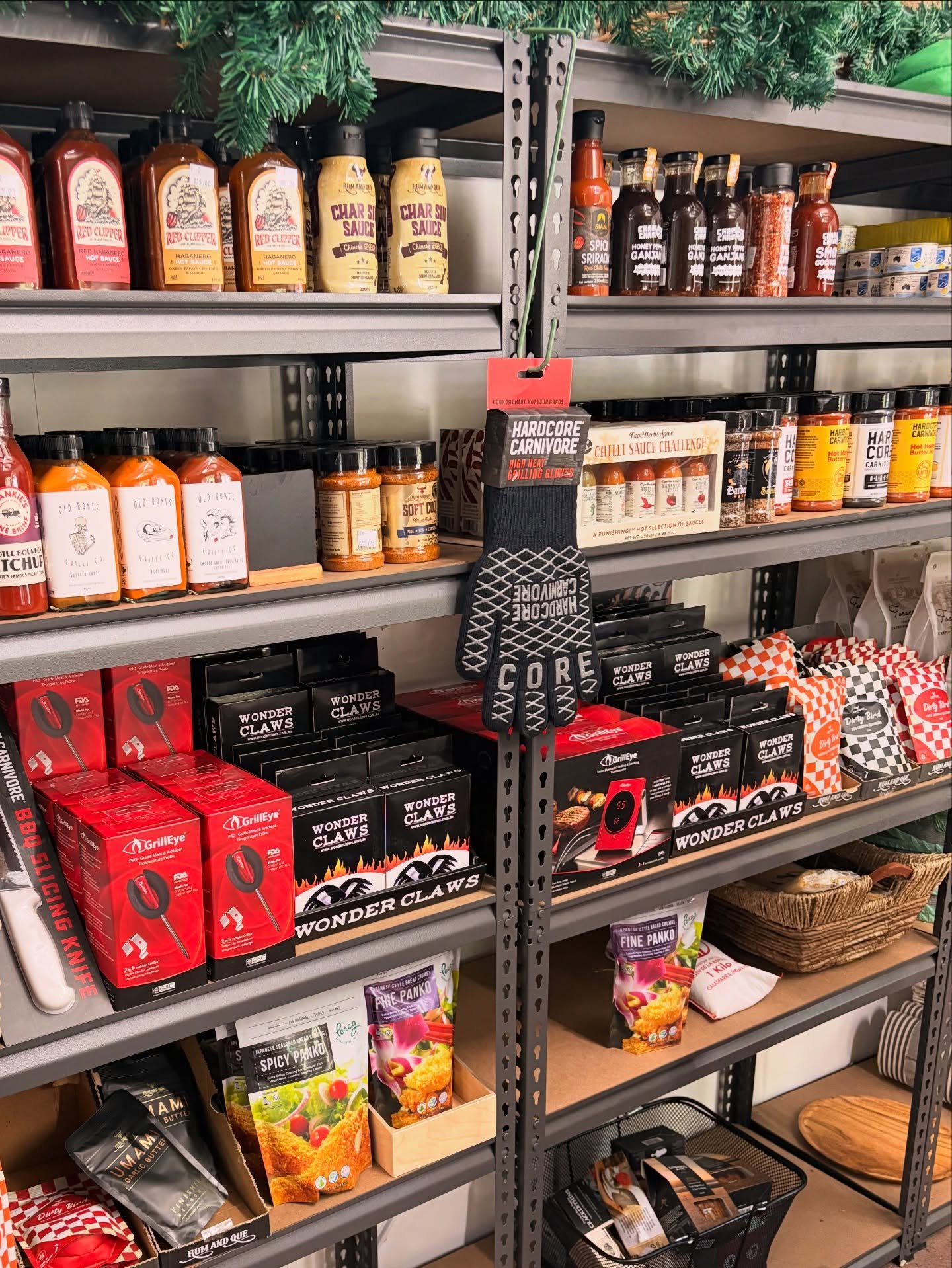 Great selection of gifts and stocking stuffers for your bbq loving family member.. 

In store now!