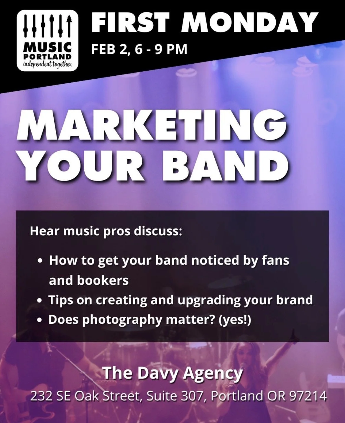 Music Portland Networking Event / Panel - Marketing Your Band
