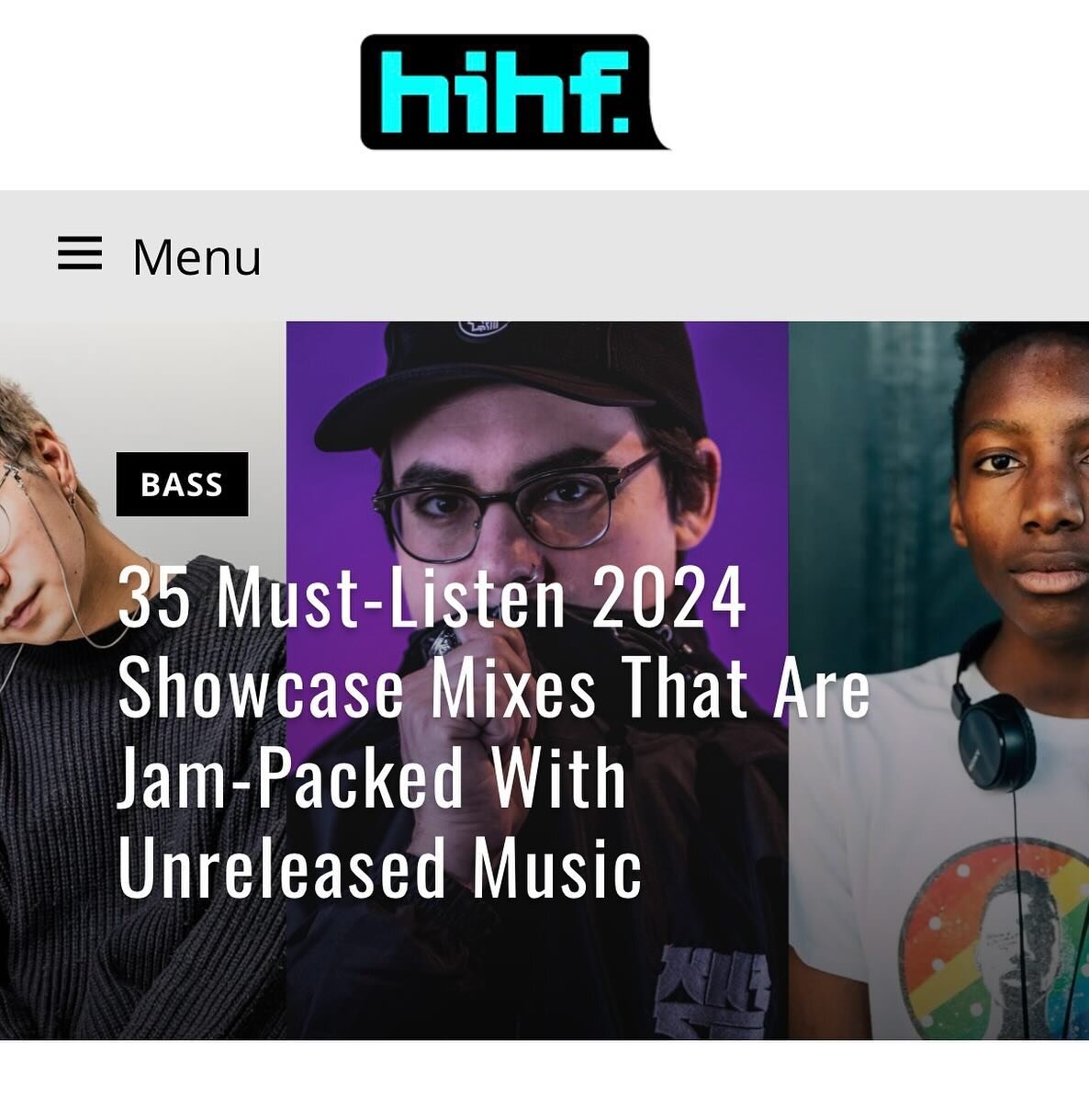 huge thank you to @hearditherefirstmusic for including my 2024 Showcase Mix in their Must Listen series❤️

super excited about the amount of music to come this year and the Showcase mix really feels like the crown jewel for me

another shoutout to @l